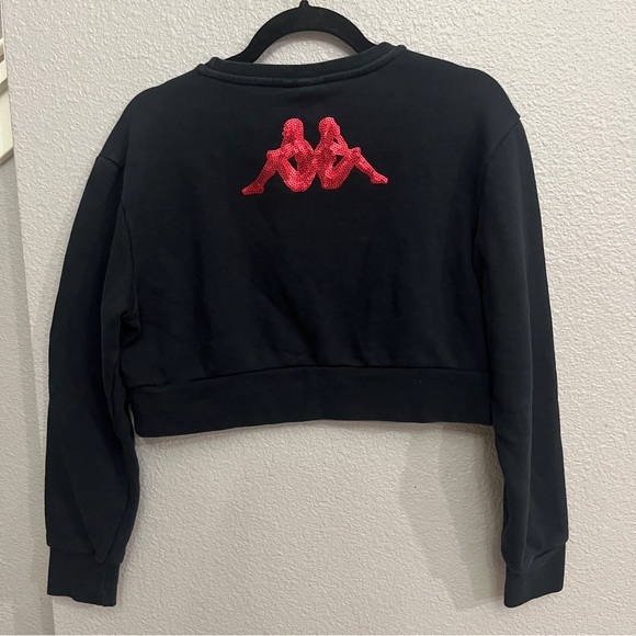 KAPPA Y2K Cropped Long sleeved sweater size Medium kids (Can fit adult xs/s) - Picture 4 of 5
